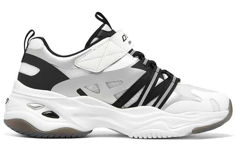 (GS) Skechers DLITES 4.0 'White Black' 405236L-WBKS