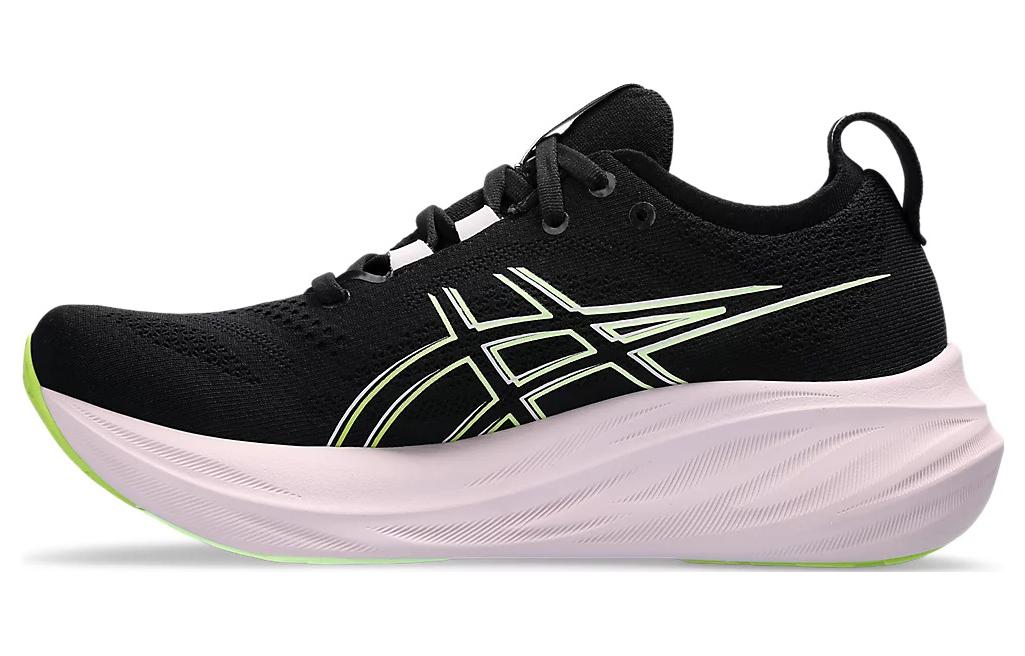 (WMNS) ASICS Gel-Nimbus 26 'Black Neon Lime' 1012B601-004