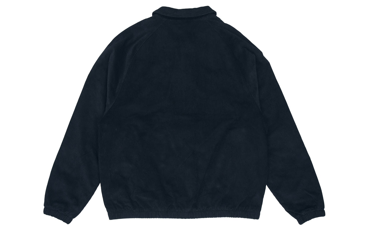 Men's Nike Stack logo Casual Corduroy Jacket Autumn Black DO2323-010