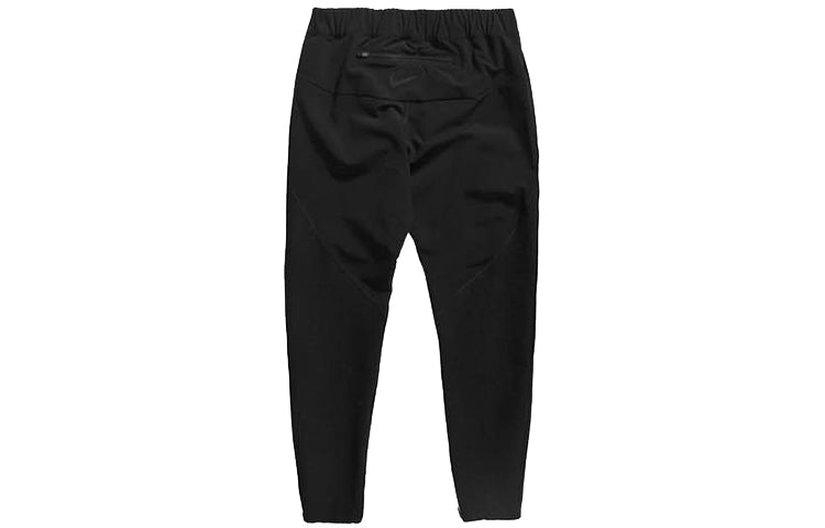 Nike x Fear of God Crossover Solid Color Slim Fit Sports Pants Black AR0640-010