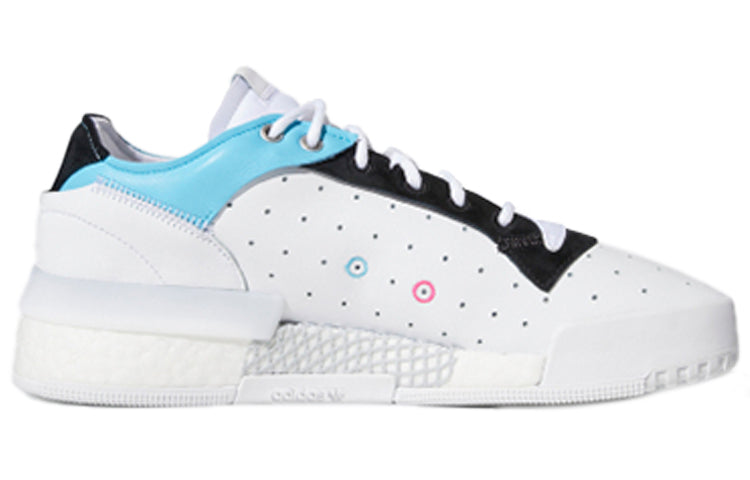 (WMNS) adidas Rivalry Rm Low 'White Black Blue' FV4183