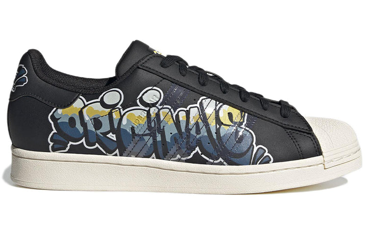 adidas originals Superstar 'Black Blue White' GW4444