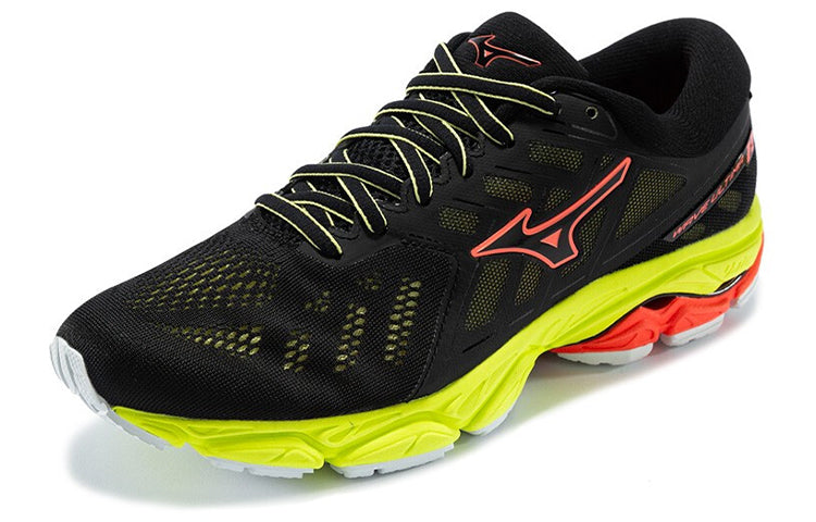 (WMNS) Mizuno Ultima 11 Black/Yellow J1GD190909