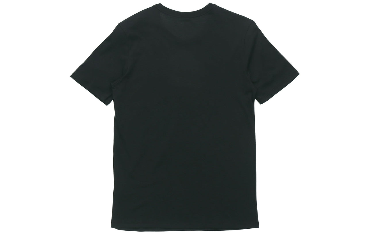 Nike Logo Alphabet Printing Short Sleeve Black AQ5189-017