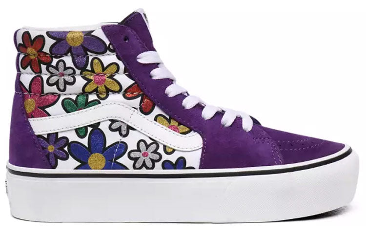 Vans SK8-HI Platform 2 'Glitter Daisies' VN0A3TKNX96