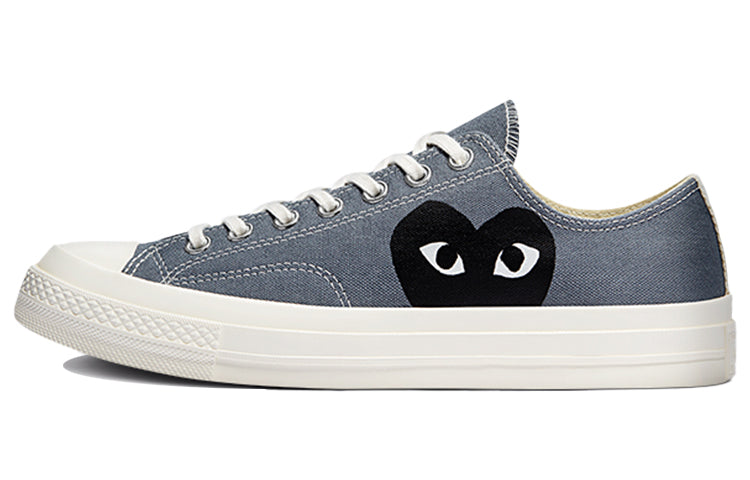 Converse x COMME des GARCONS PLAY Chuck 70 Low 'Steel Gray' 171849C