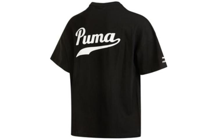 PUMA Logo T-Shirt 'Black' 538324-01