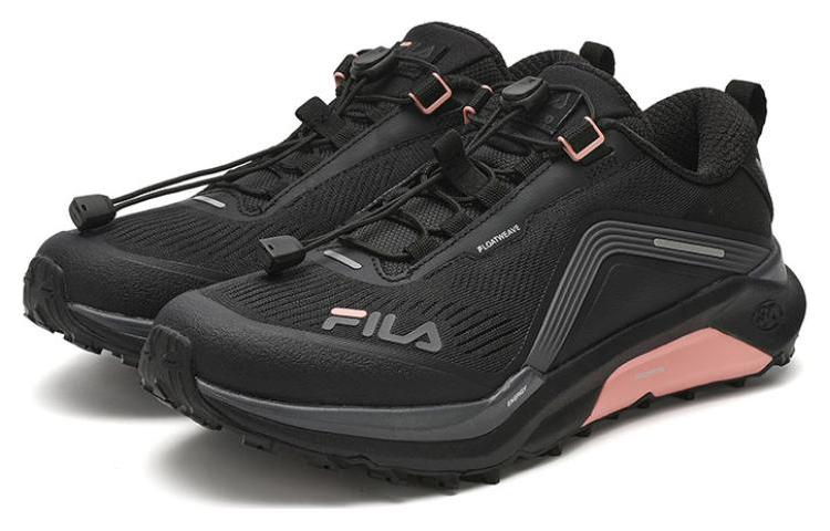 (WMNS) FILA 3A Lynx 1 Sneakers 'Black Pink' A12W341202FGA