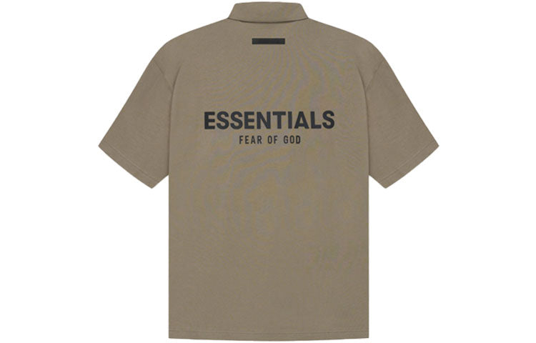 Fear of God Essentials SS21 Polo Shirt 'Taupe' FOG-SS21-550