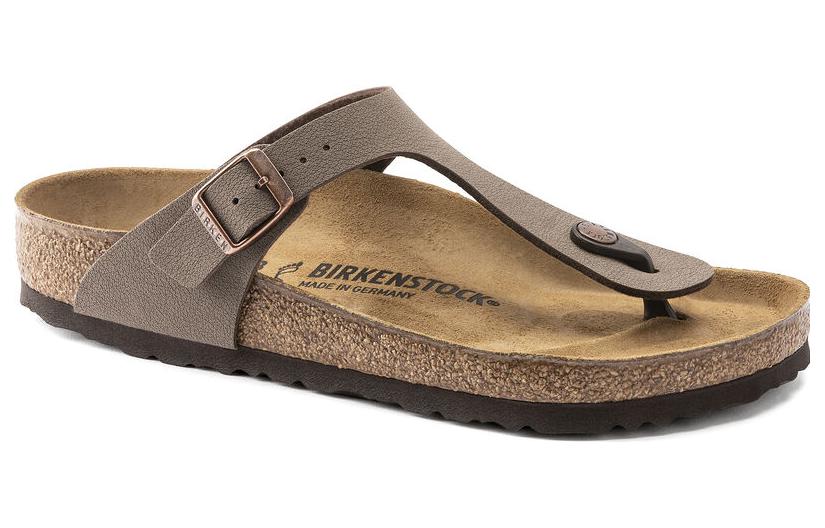 Birkenstock Gizeh Birkibuc Sandals 'Mocha' 0043751