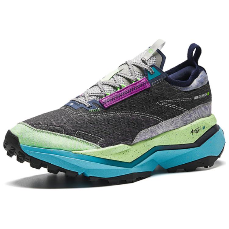 ANTA Running Shoes 'Grey Green Blue' 112416610A-3