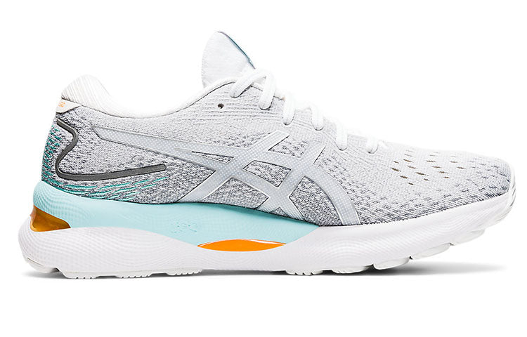 (WMNS) ASICS Gel-Nimbus 24 'White Pure Silver' 1012B201-100