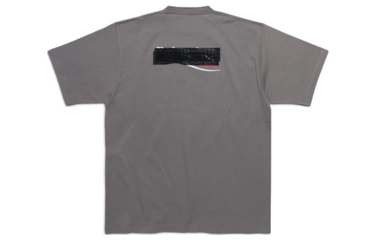 Balenciaga Gaffer T-shirt Large Fit 'Grey' 641675TNVG11227