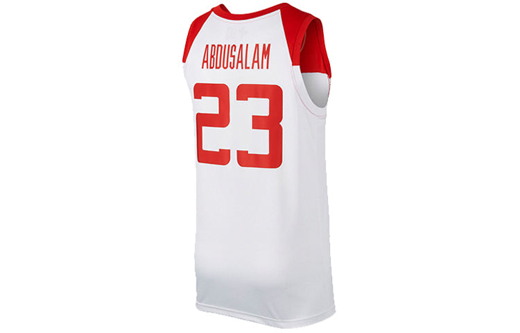 Nike Casual Sports Basketball Jersey China Team Home No. 23 Red CD9485-104