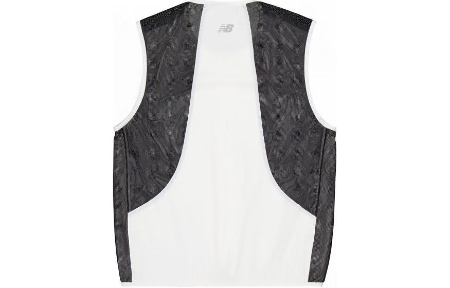 New Balance Vest With Mesh Pocket 'White' NJE25081-CRE