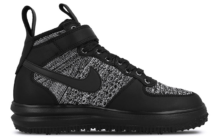 (WMNS) Nike Lunar Force 1 Flyknit Workboot 'Oreo' 860558-001