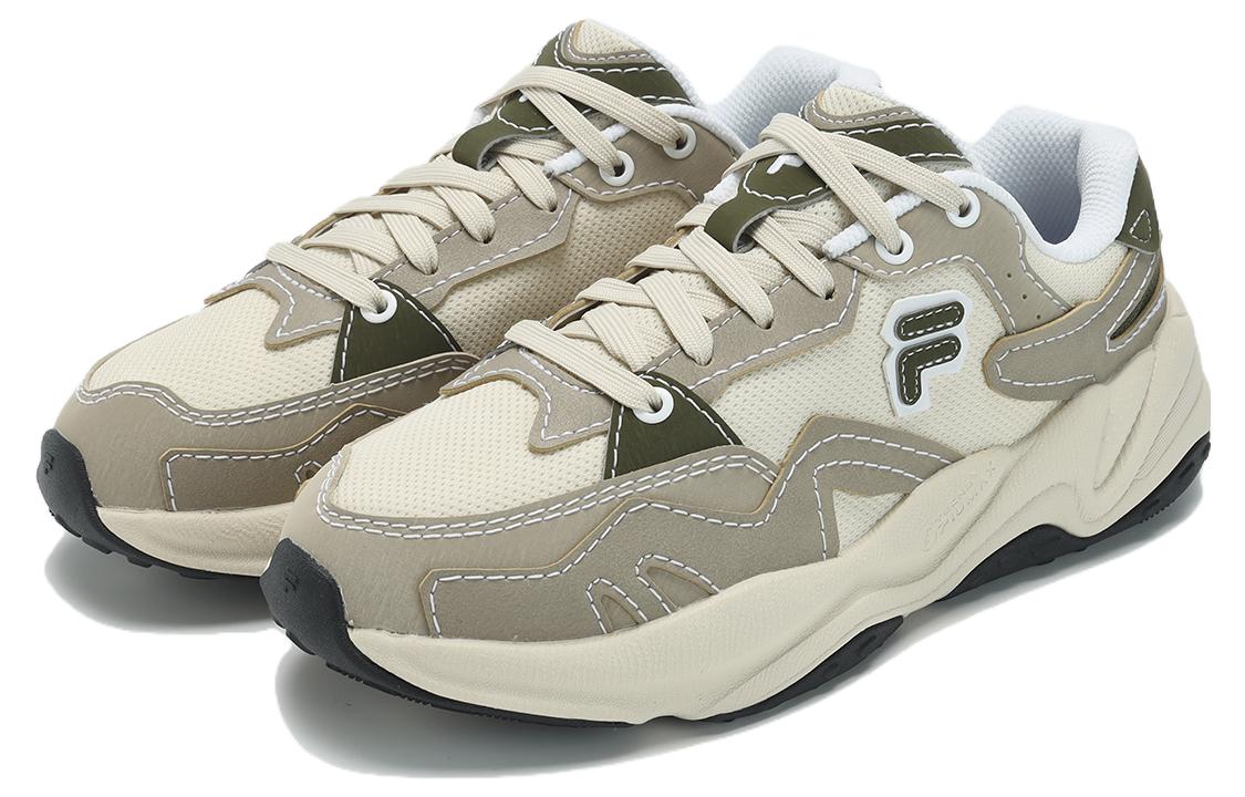 (WMNS) FILA Flash Sneakers 'Cream White Green' T12W331103FAT