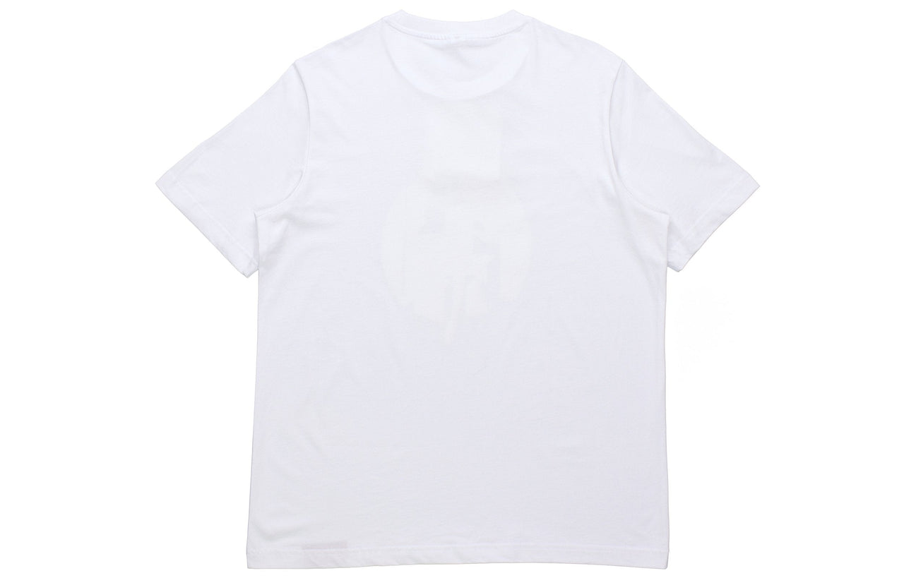 adidas Hdn Abstract T Basketball Sports Printing Loose Short Sleeve White GH6717