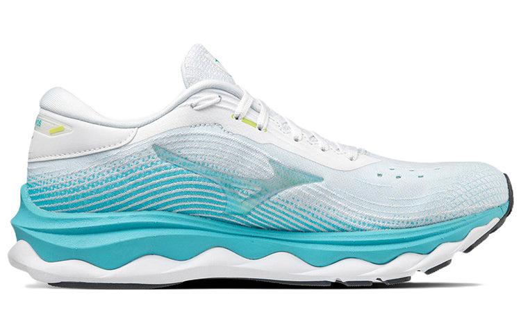 (WMNS) Mizuno Wave Sky 5 'White Blue Curacao' J1GD210200