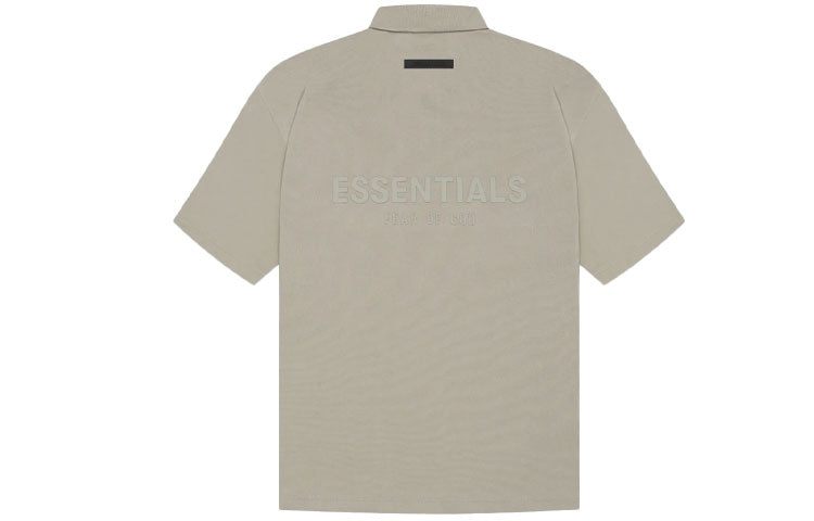 Fear of God Essentials SS21 Polo Shirt 'Moss' FOG-SS21-583