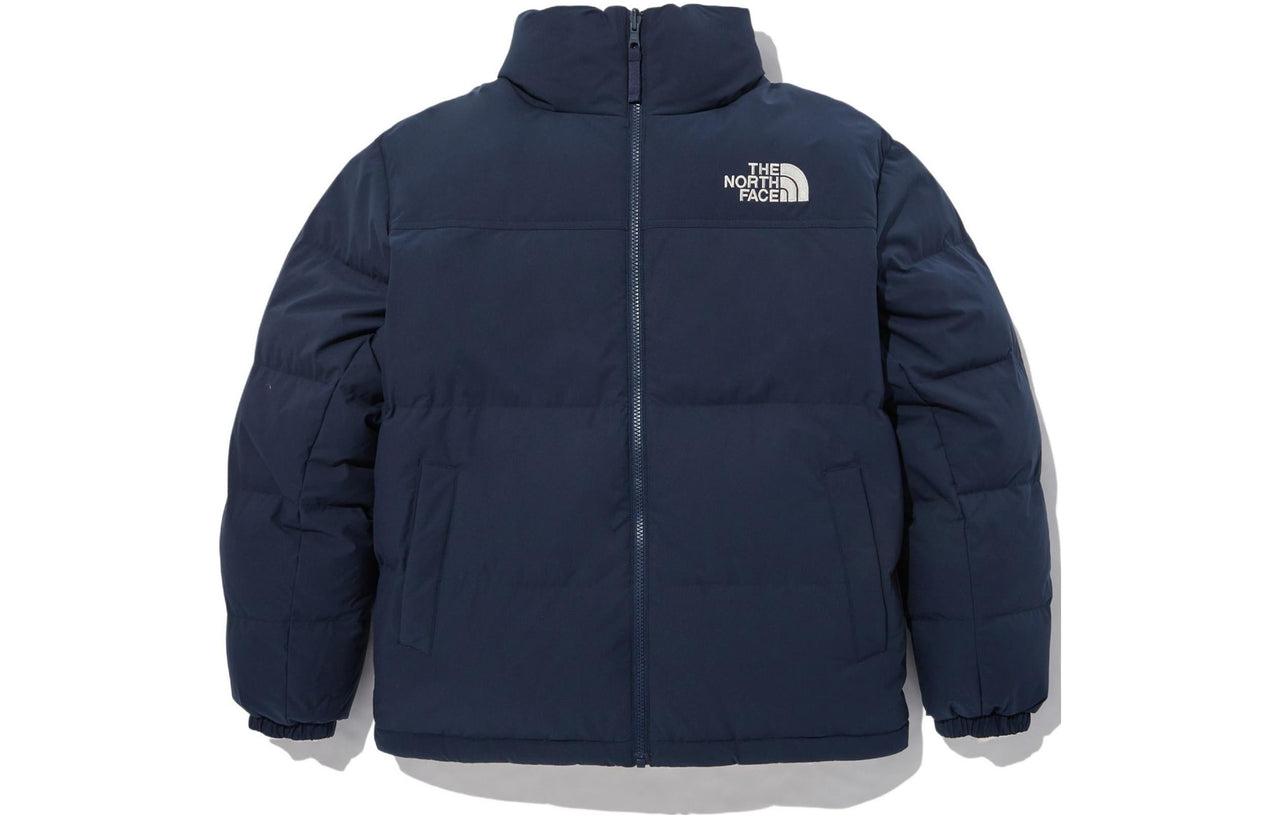 THE NORTH FACE Logo Winter Puffer Jacket 'Navy' NJ1DN77B
