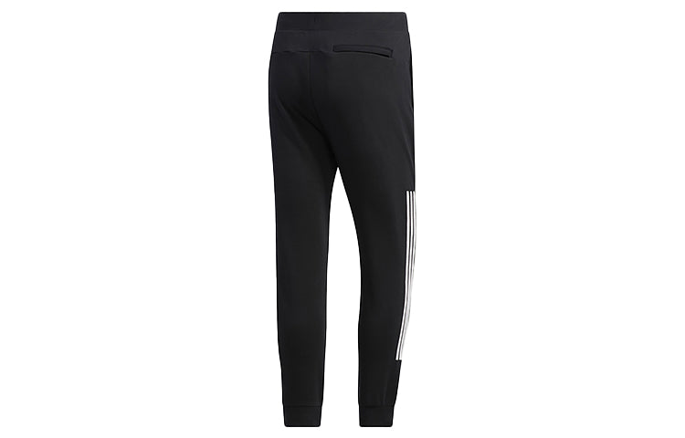 adidas neo M FAV JUL TP Side Stripe Sports Pants Black GL7193