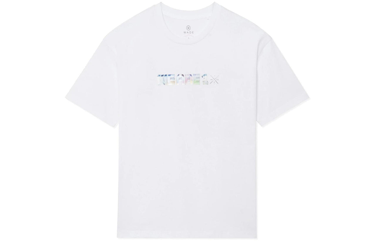 Li-Ning x Glare Way Of Wade Graphic T-shirt 'White' AHSS643-2