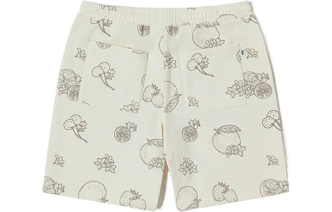 (WMNS) Vans Knitted Graphic Shorts 'White' VN0008Y0BTA