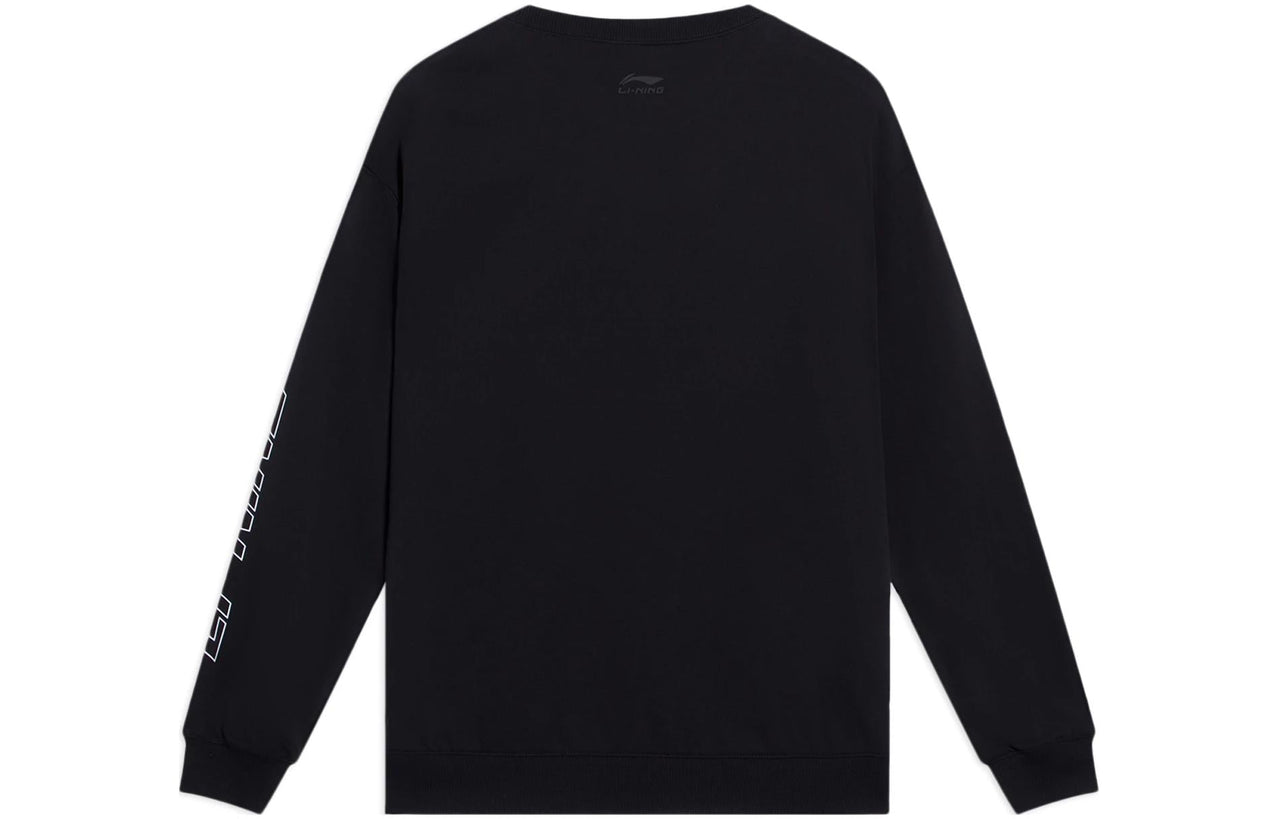 Li-Ning Lifestyle Sportswear Pullover 'Black' AWDS923-3