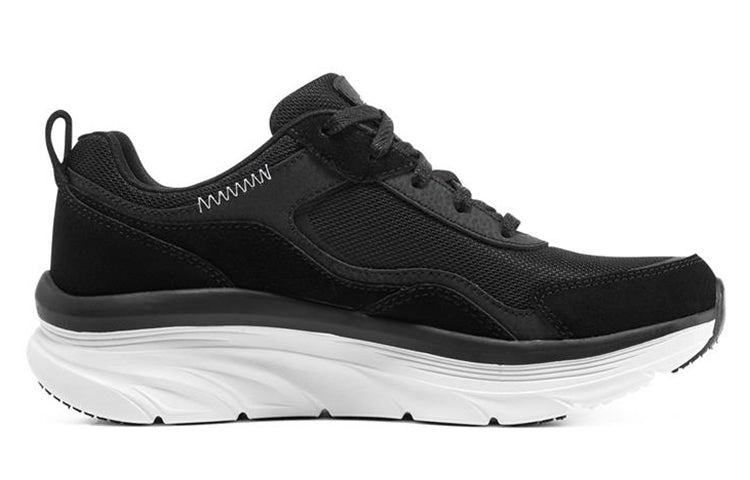 (WMNS) Skechers Dlux Walker 'Black White' 149812-BKW