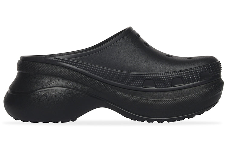 Balenciaga Crocs Mule 'Black Rubber' 720857W1S8E1000