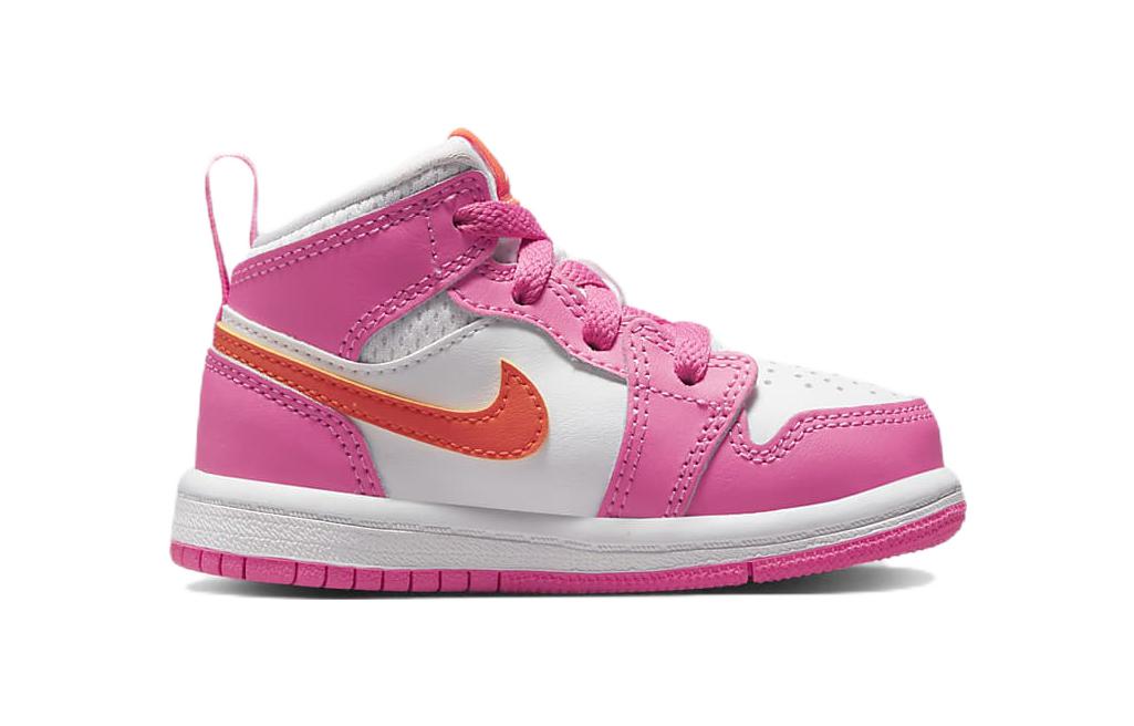 (TD) Air Jordan 1 Mid 'Pinksicle Orange' DX3239-681