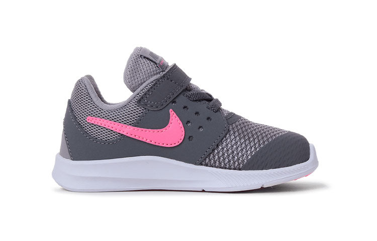 (TD) Nike Downshifter 7 Low-Top Running Shoes Grey/Pink 869971-003