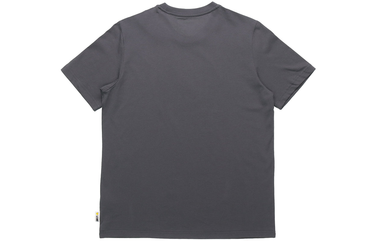 adidas neo Casual Sports Breathable Short Sleeve Gray GP5781
