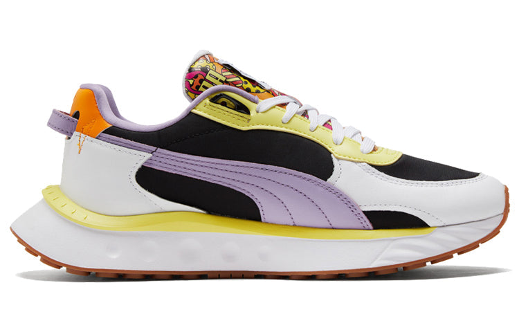 PUMA Romero Britto x Wild Rider 'White Limelight Gum' 381097-01