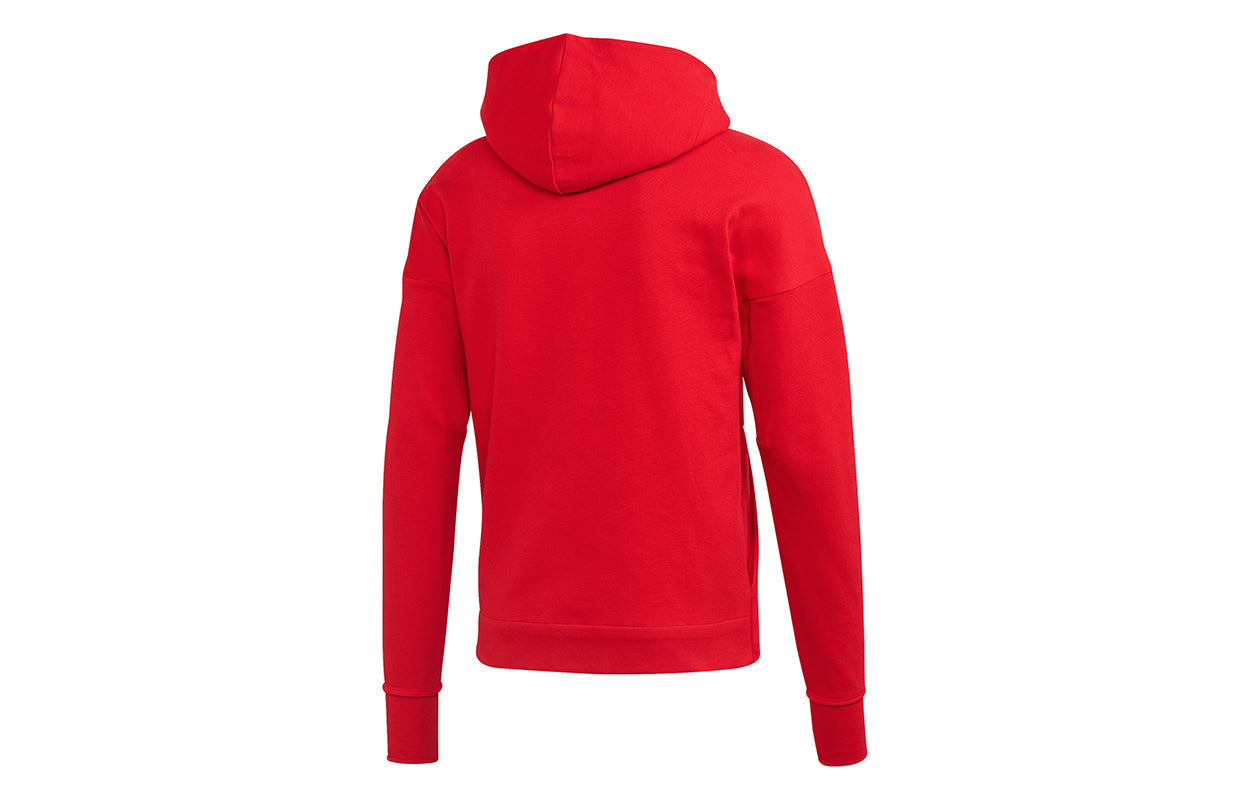 adidas Zne Hd 3St Casual Sport Hoodie Jacket Men Pale Scarlet FQ7230