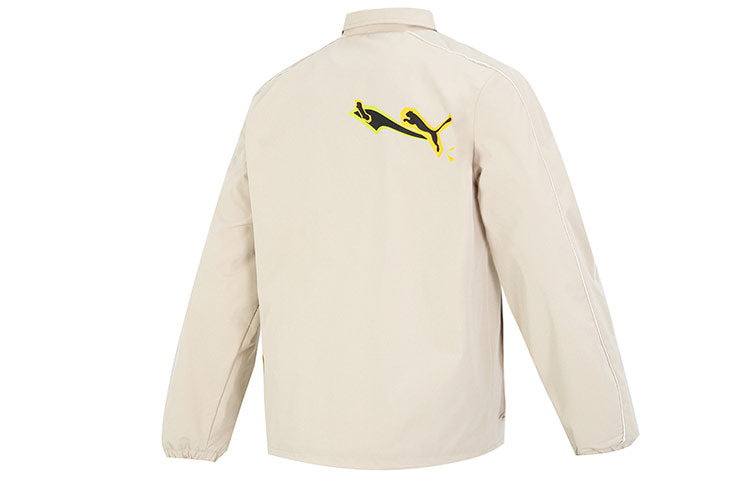 PUMA Classics Street Sport Woven Jacket 'Beige' 539969-88
