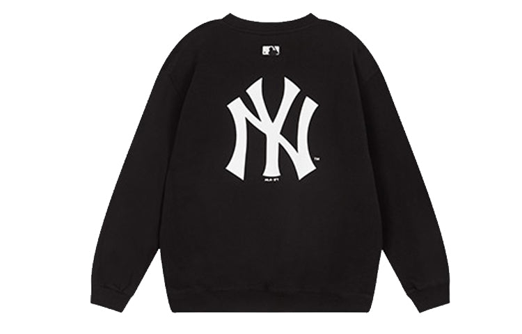 MLB x Disney Mickey Crossover Yankees Athleisure Casual Sports Long Sleeves Unisex Black 31MTK1011-50L