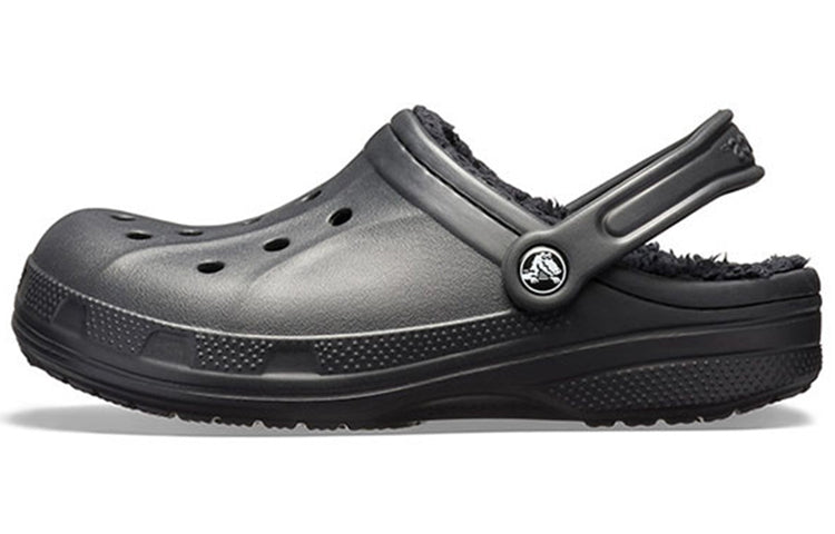 Crocs Classic Clog Crocs Stay Warm Wear-Resistant Sports Unisex Black Sandals 16244-060