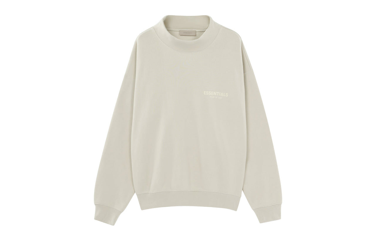 Fear of God Essentials SS22 Relaxed Mockneck Wheat FOG-SS22-251