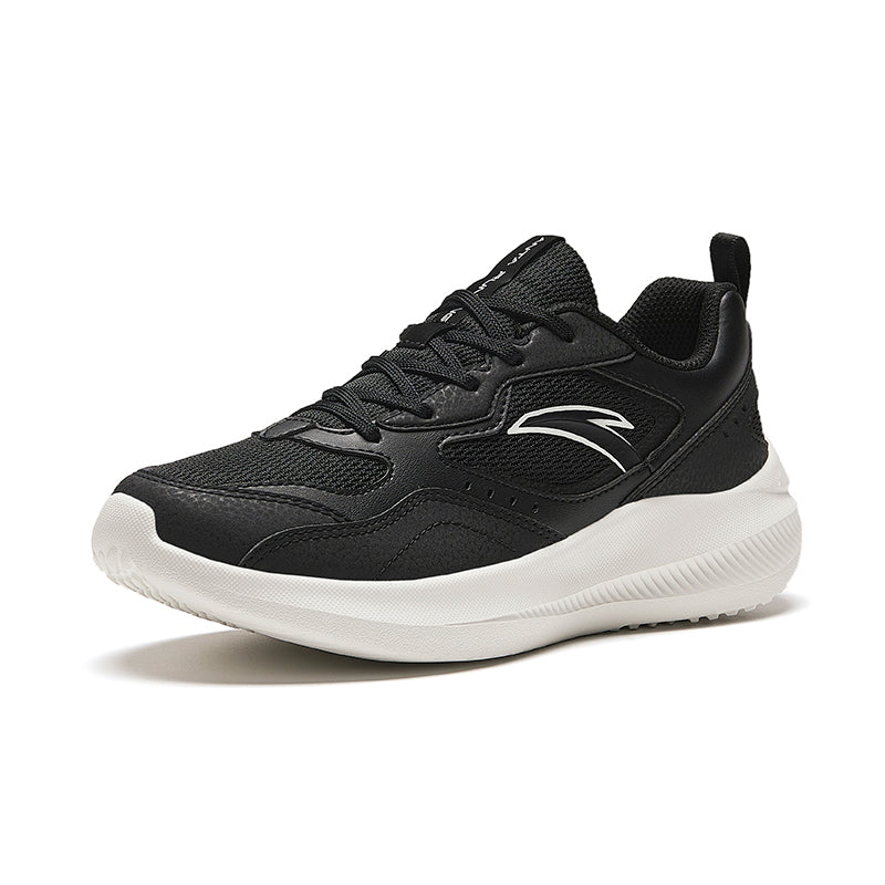 (WMNS) ANTA Running Shoes 'Black White' 922415523-4