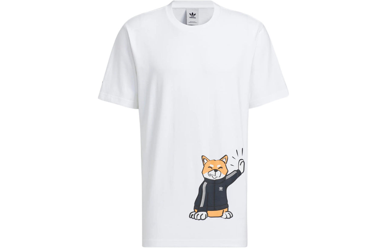 adidas Originals Graphic T-Shirts 'White' H49575
