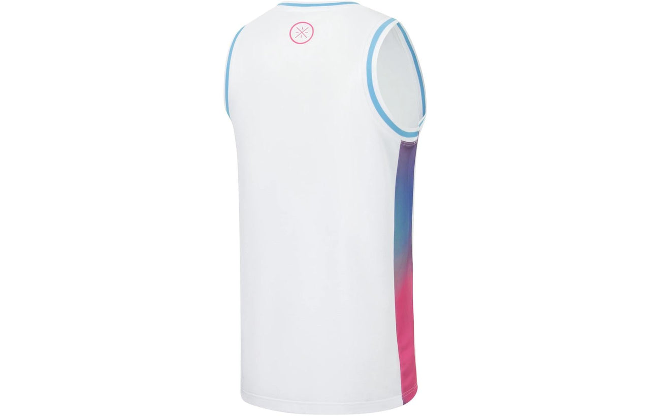 Li-Ning Way Of Wade Graphic Basketball Jersey 'White' AAYT051-4