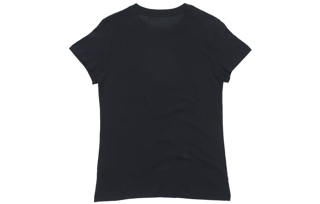 (WMNS) Nike Sportswear Tee JDI Basic Printed Short Sleeve TEE Black CI1384-010