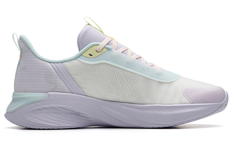 (WMNS) ANTA Running Series Sneakers 'White Purple Blue' 1 122235565-4