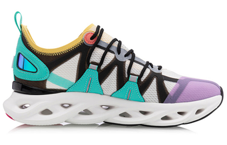 Li-Ning Arc 'White Purple Green' ARHQ057-4