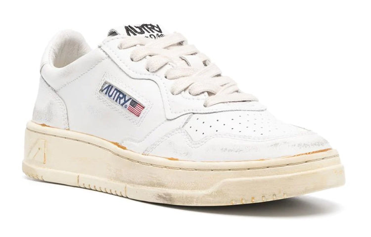 (WMNS) Autry Medalist Super Vintage Low Leather Sneaker 'White' AVLW-GF15