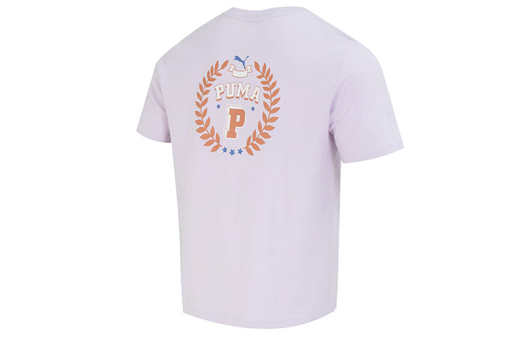 PUMA Sportswear Logo Tee 'Purple' 677382-17
