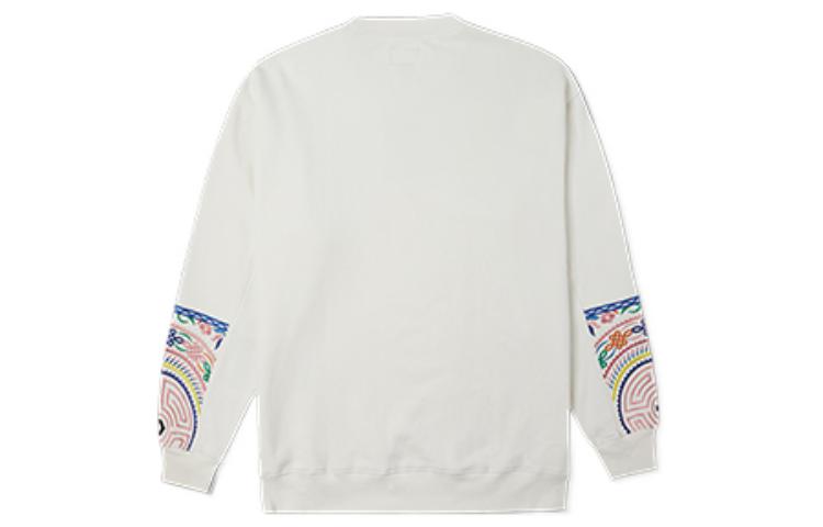 Converse Tapesty Crewneck Sweatshirt 'White' 10025058-A01