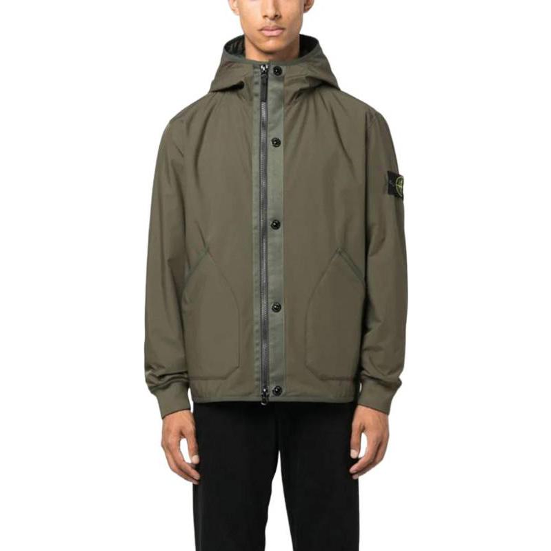 STONE ISLAND Insulated Jacket 'Olive Green' 791541027-V0058